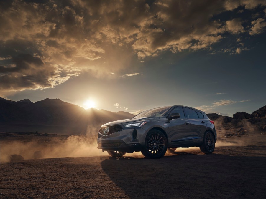 2022 Acura RDX in the sunlight