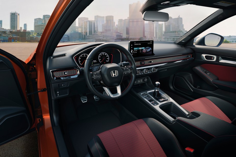 2022 Honda Civic Si interior