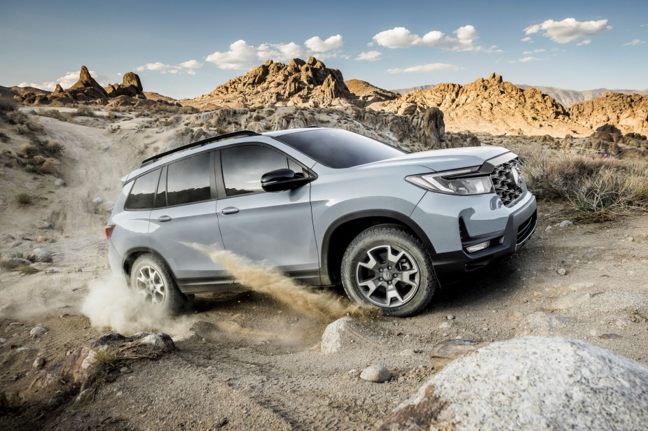 2022 Honda Passport Trailsport compact adventure SUV 