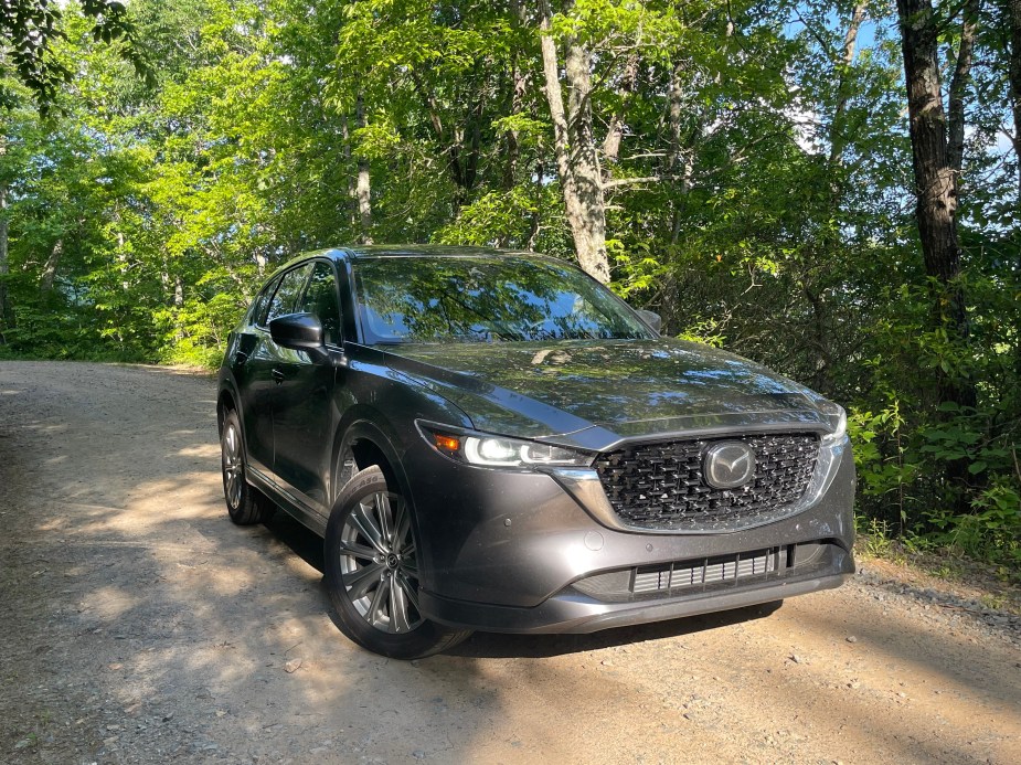 2022 Mazda CX-5 off-roading 