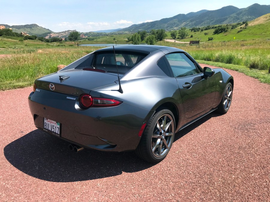 2022 Mazda MX-5 rear view