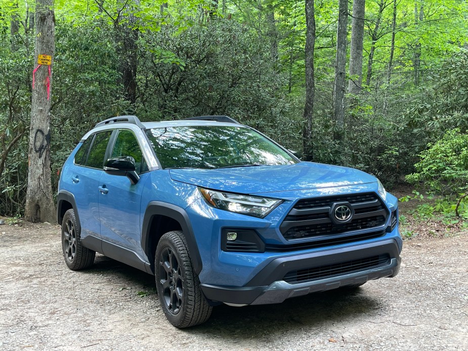 2022 Toyota RAV4 TRD Off-Road off-roading 