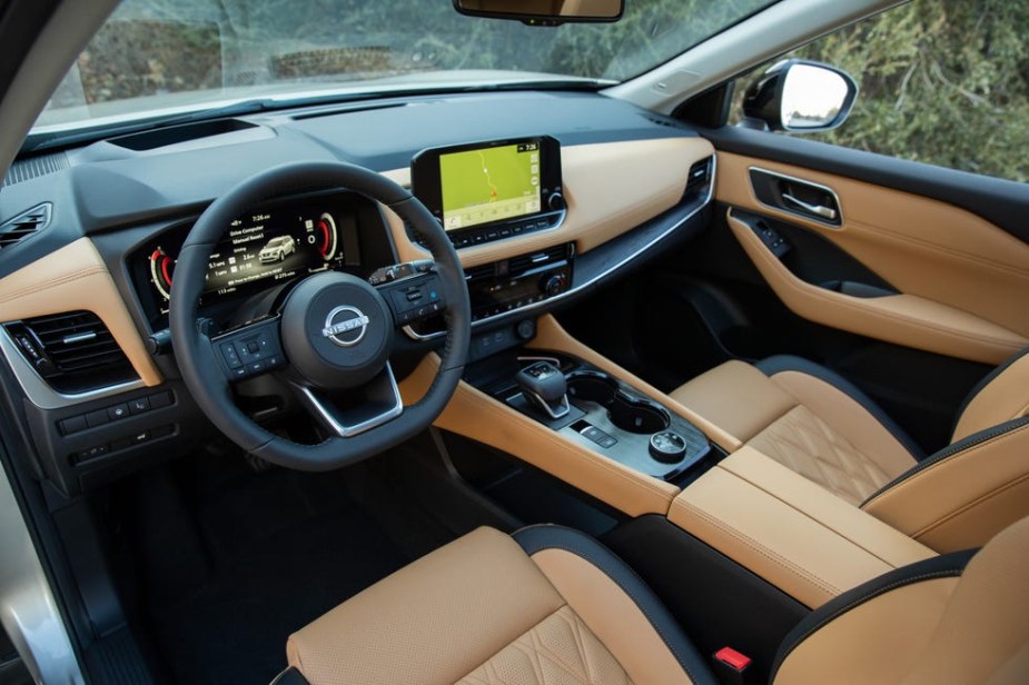 2022 Nissan Rogue interior