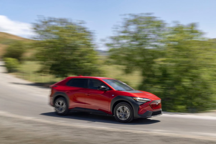 2023 Subaru Solterra range