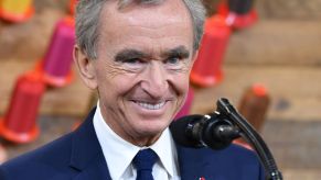 Bernard Arnault, owner of the Luis Vuitton's Megayacht.