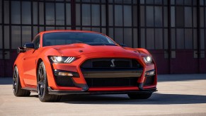 2022 Ford Mustang GT500 Shelby in Code Orange with Carbon Fiber Track Pack