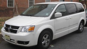 Dodge Grand Caravan in white