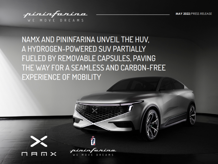 a press image of the NAMX HUV