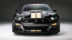 Black and Gold Shelby GT500-H Hertz Rent A Racer