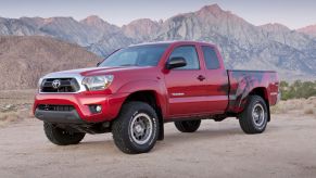 The 2012-2015 Toyota Tacoma Baja compact pickup truck generation