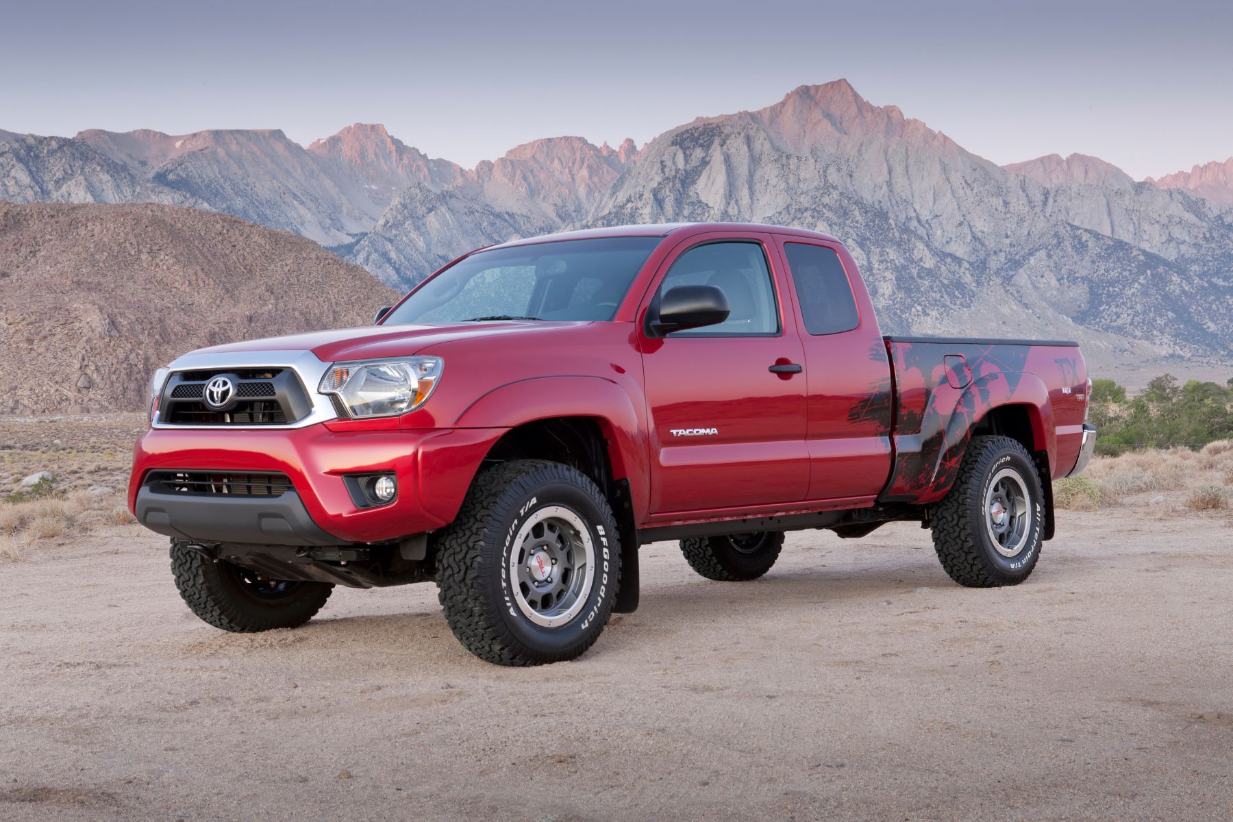 The 2012-2015 Toyota Tacoma Baja compact pickup truck generation