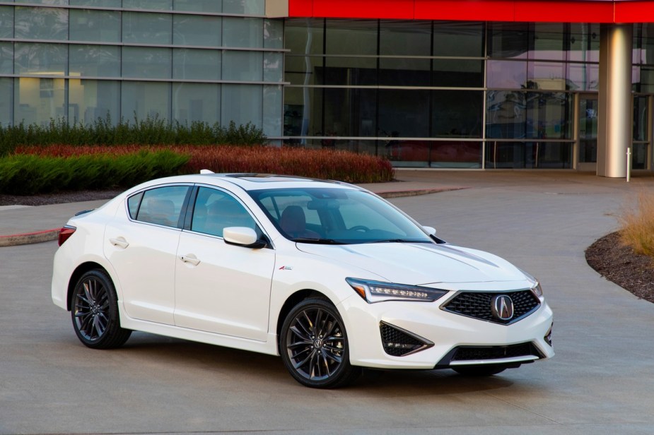 2021 Acura ILX A-Spec in white