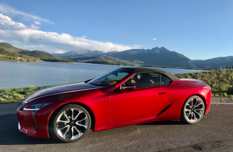 2021 Lexus LC 500 convertible