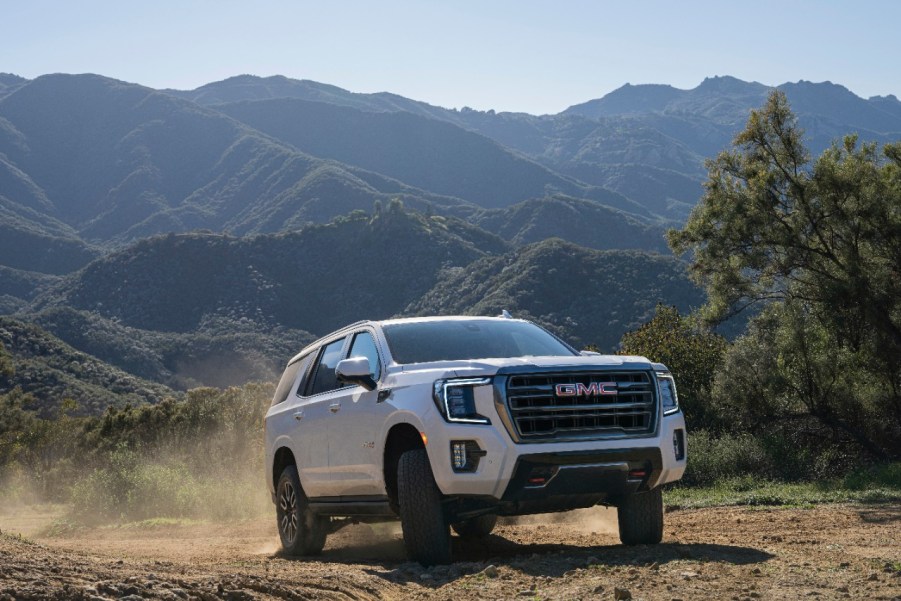 2022 GMC Yukon AT4 off road