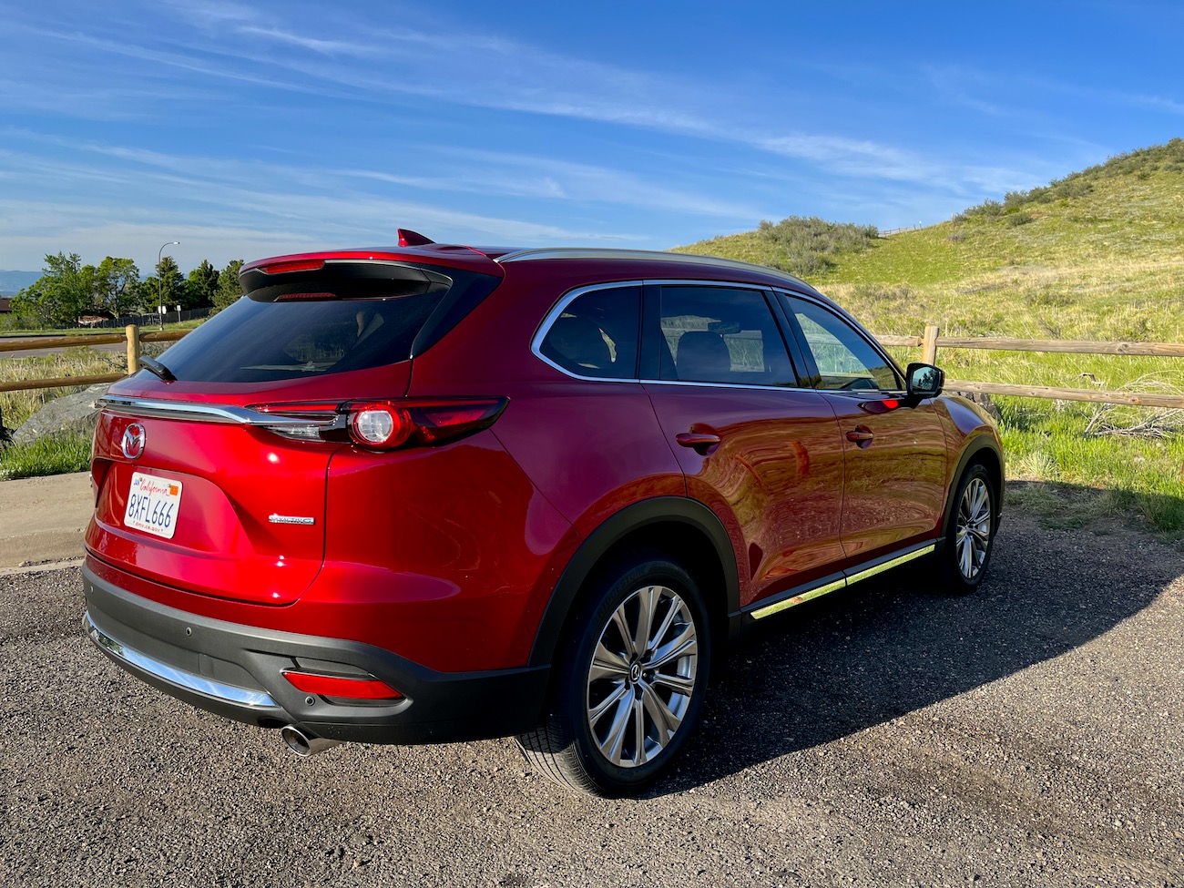 2022 Mazda CX-9 rear view