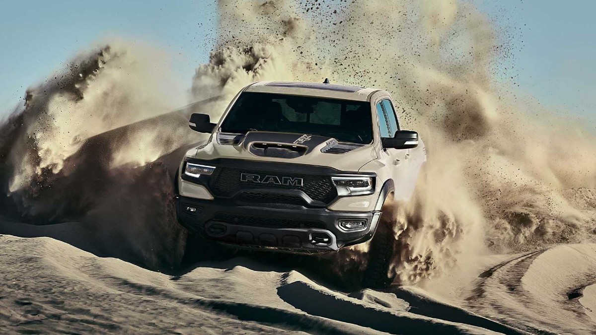 This 2022 Ram 1500 TRX Sandblast Edition looks like a whole lot of fun