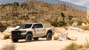 2022 Ram TRX in the desert