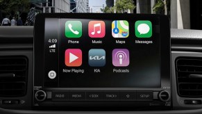 2022 Kia Rio Sedan infotainment system