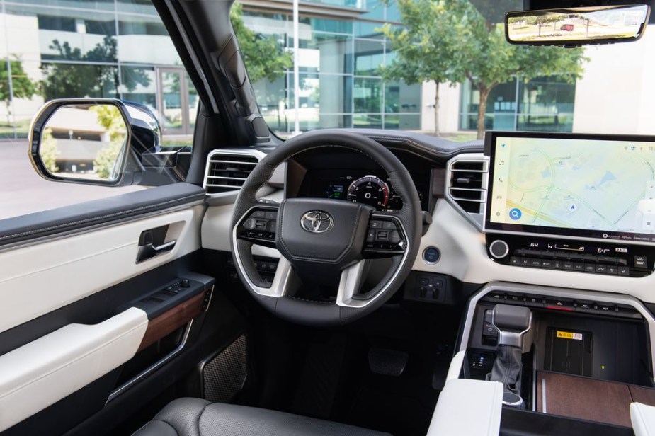 2023 Toyota Sequoia interior