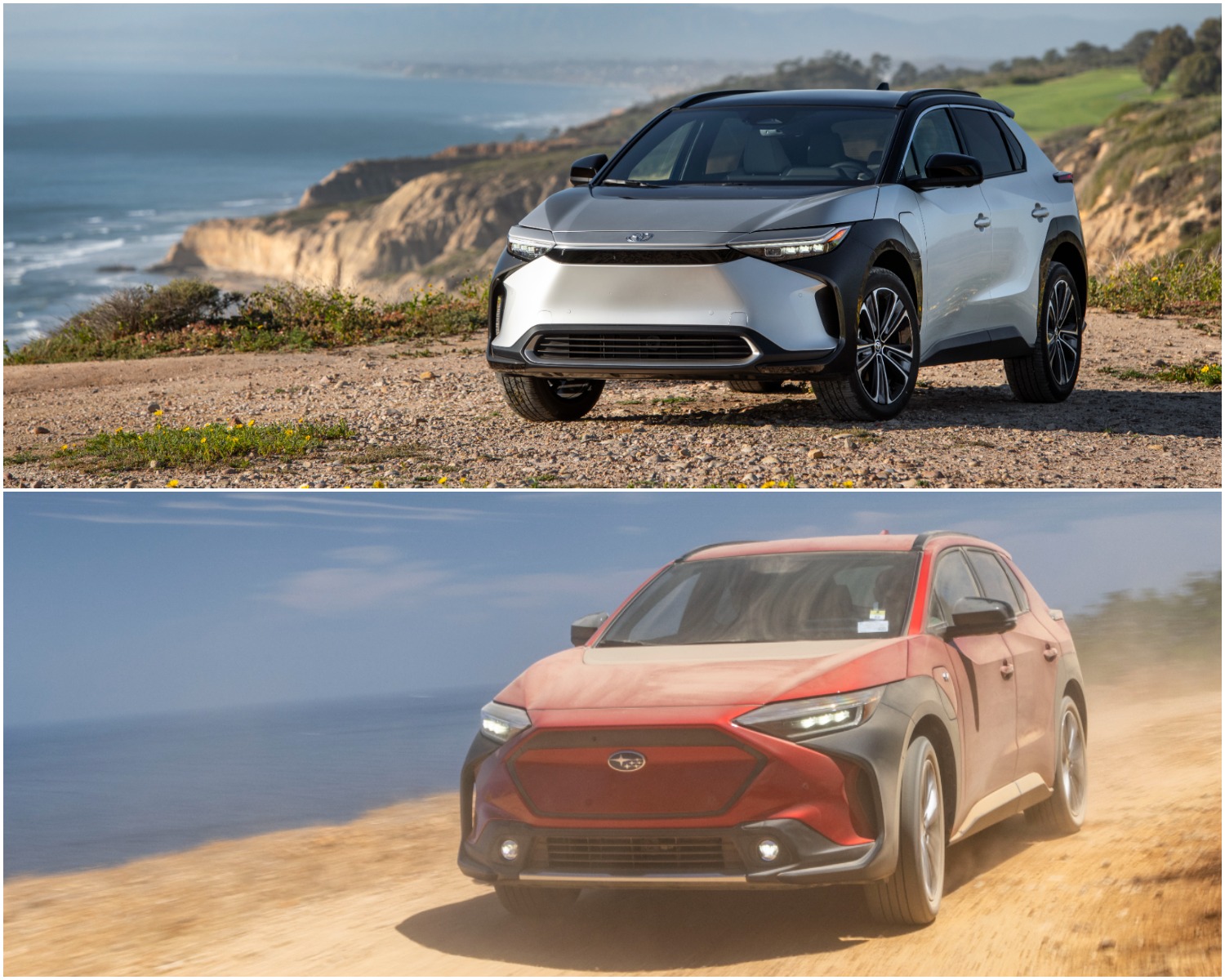 The 2023 Toyota bZ4X and Subaru Solterra