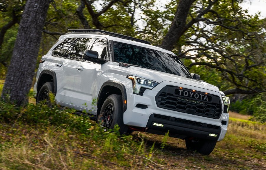 2023 Toyota Sequoia off-roading