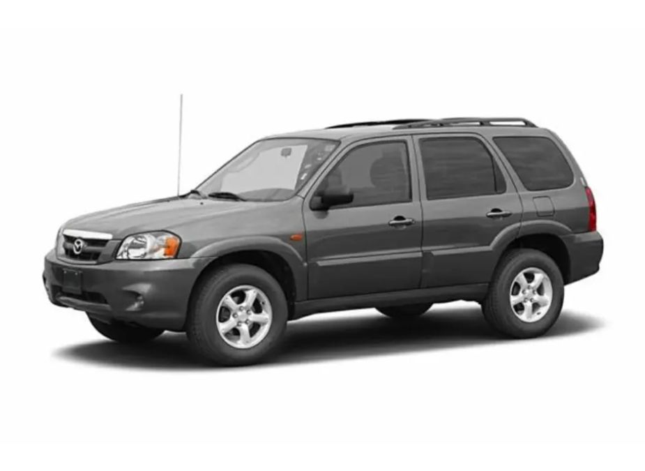 2007 Mazda Tribute on a white background 