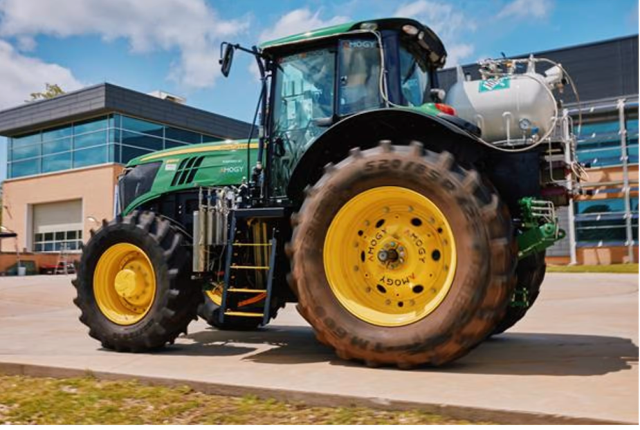 Ammonia-powered John Deere