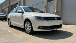 front end of a custom Bulletproof Jetta