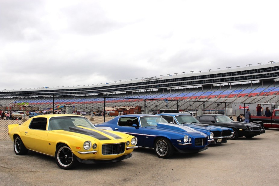 A of 1969 Chevrolet Camaro ZL1s