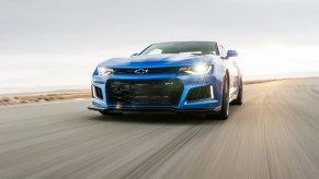 The Chevrolet Camaro ZL1 is the cheapest muscle car to insure with a supercharged V8.