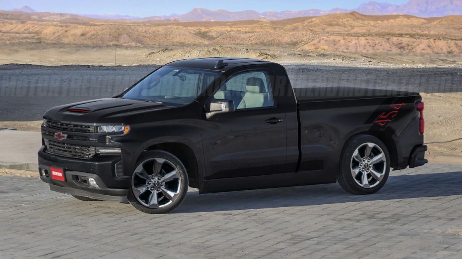 2023 Chevy Silverado SS rendering