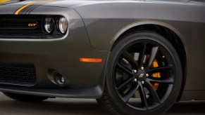 The Dodge Challenger GT offers alloy 20" wheels and optional AWD.