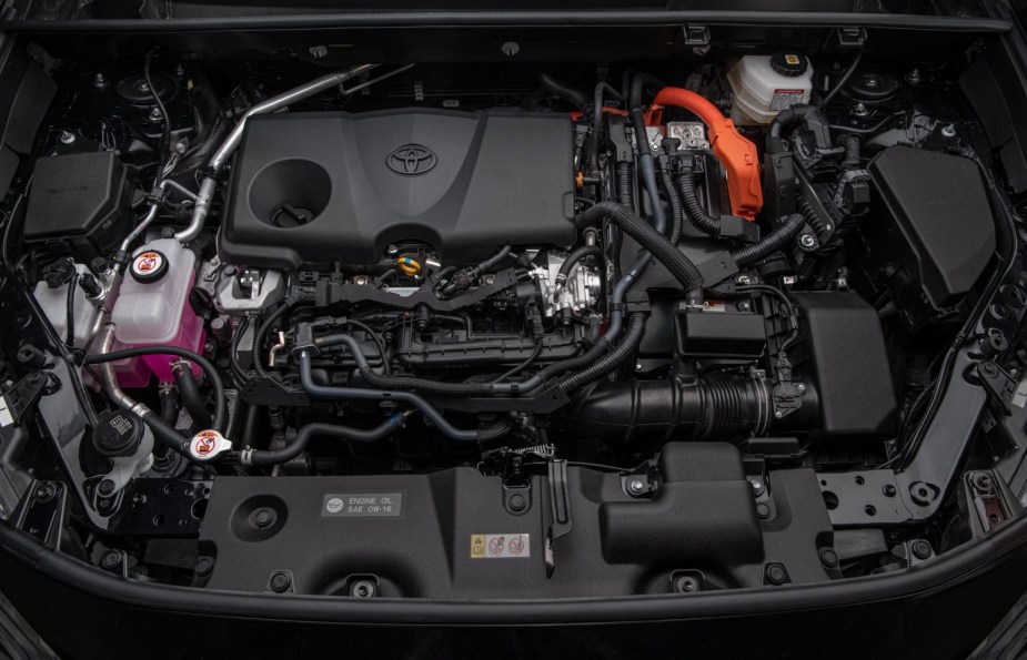 Engine in 2023 Toyota RAV4 Hybrid, highlighting its release date and price