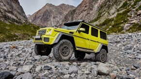 Mercedes-Benz G-Class in yellow