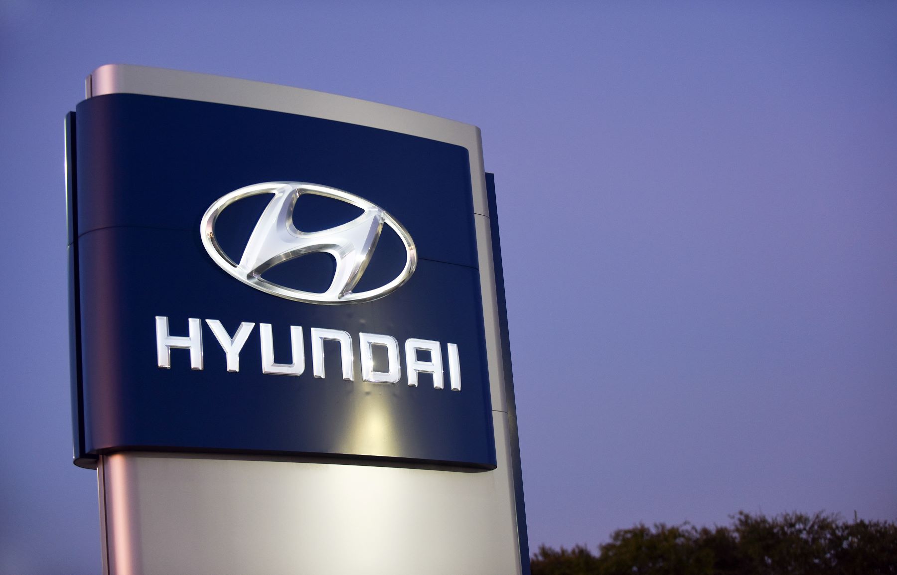 A Hyundai dealership sign seen in Florida