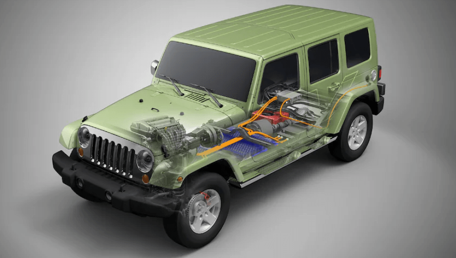 2010 Jeep Wrangler EV diagram