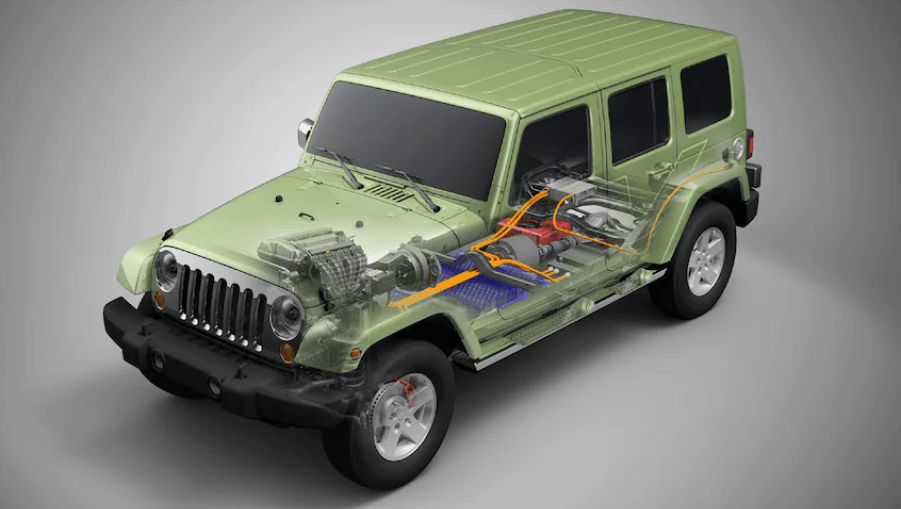 2010 Jeep Wrangler EV diagram