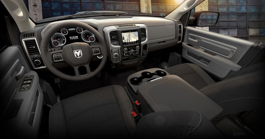 Ram 1500 Classic Warlock interior