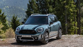 2022 Mini Countryman in the dirt