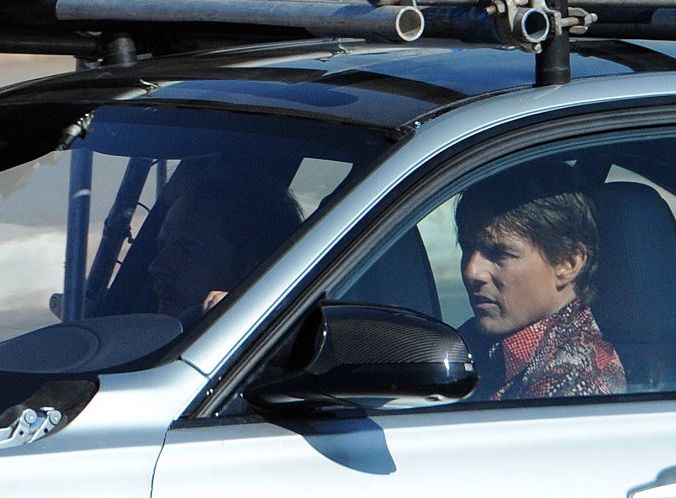 Tom Cruise driving