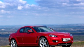 2004 Mazda RX-8 in red