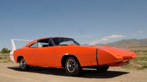 The 1969 Dodge Charger Daytona is the inspiration for SpeedKore's mid-engine Charger Daytona concept.