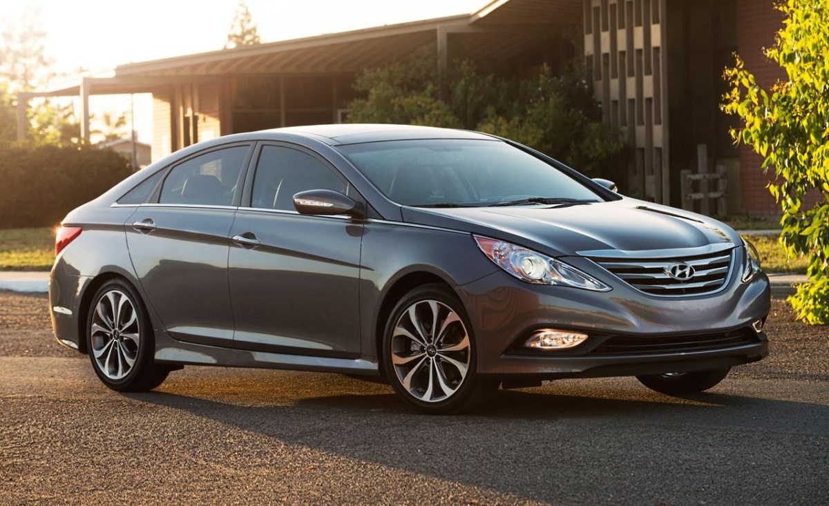 A 2014 Sonata, a comfortable, reliable, and affordable used Hyundai sedan