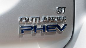 2018 Mitsubishi Outlander PHEV GT badging