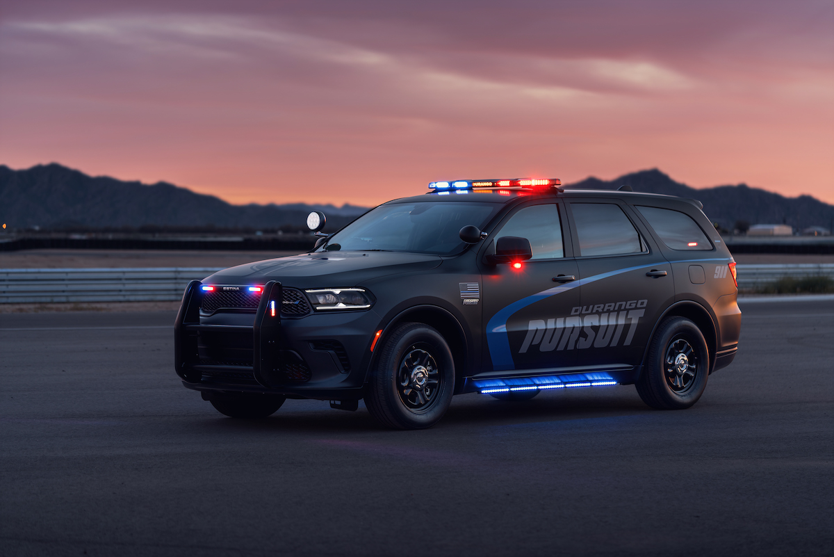 stolen police suv, Dodge Durango Pursuit