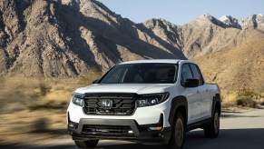 2021 Honda Ridgeline off-roading