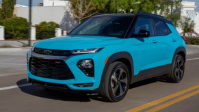 2022 Teal Chevy Trailblazer