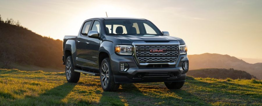 2022 GMC Canyon in grey