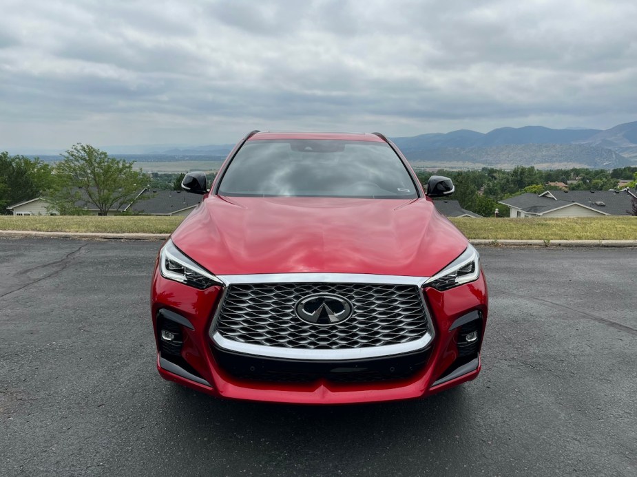 2022 Infiniti QX55 front view