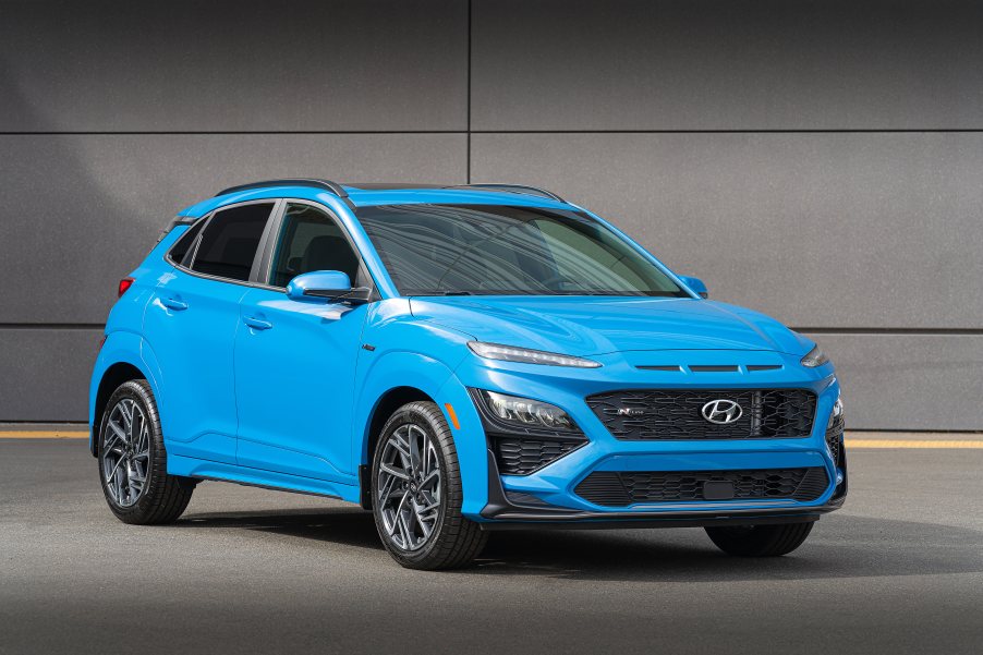 2022 Hyundai N Line in blue